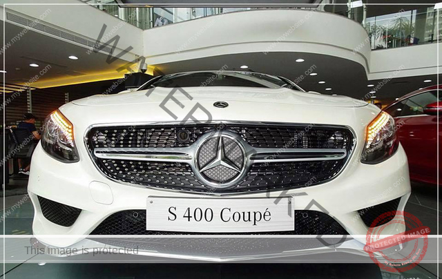 Mercedes S400 Coupe dau xe